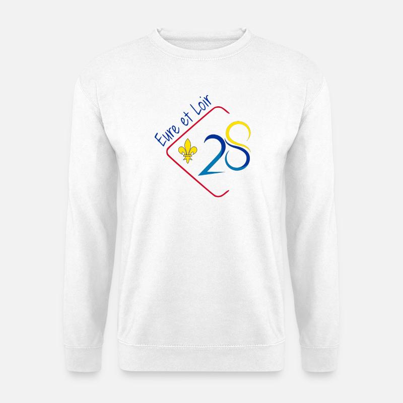 Eure et Loir - Unisex Sweatshirt - white