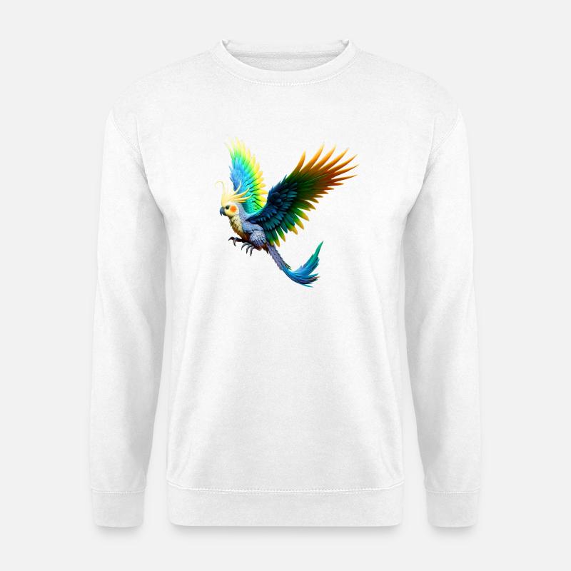 Rainbow Nymph (03) - Unisex Sweatshirt - white