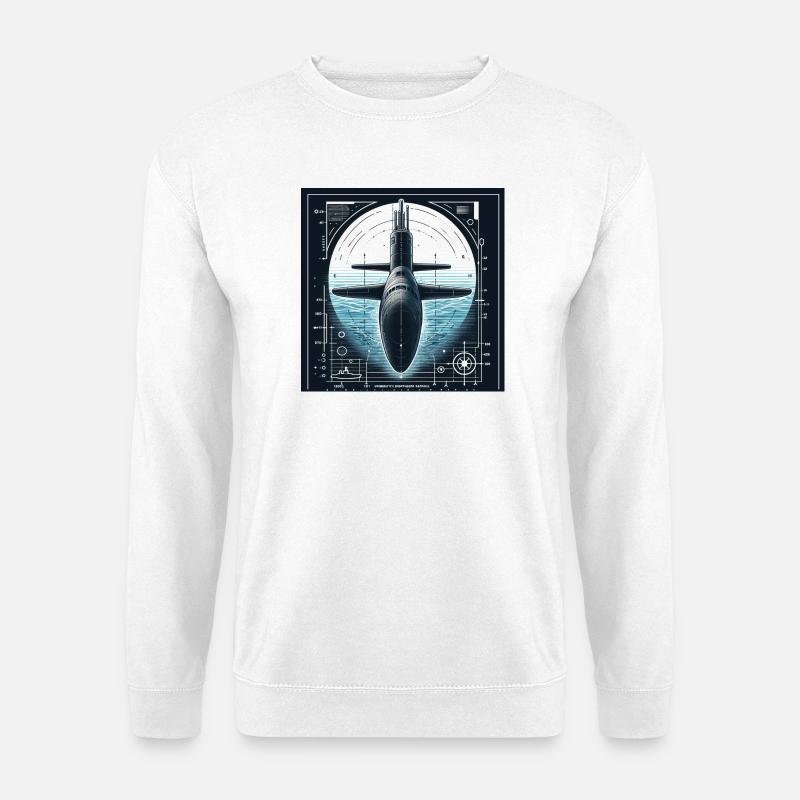 Unterseeboot - Unisex Pullover - Weiß