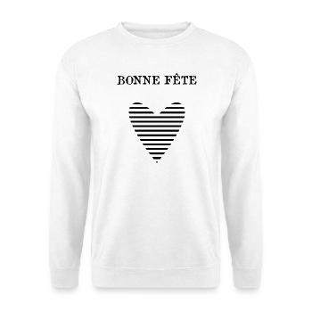 OMA. OMA. MUTTERTAG. ALLES GUTE ZUM GEBURTSTAG MAMI - Unisex Pullover - Weiß - Vorne