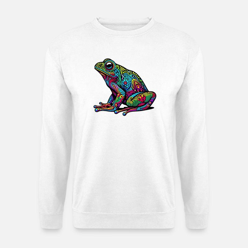 Frog - Unisex Sweatshirt - white