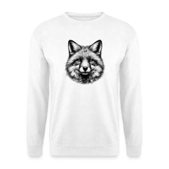 Renard - Sweat-shirt Unisexe - blanc - Devant