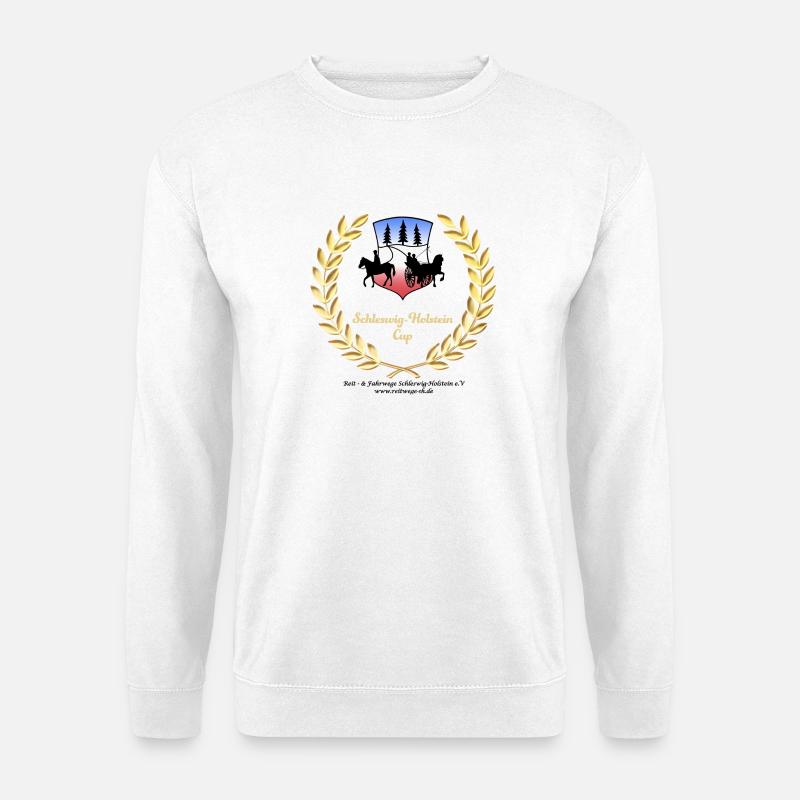 LOGO SH CUP Kampf der Landkreise - Unisex Pullover - Weiß