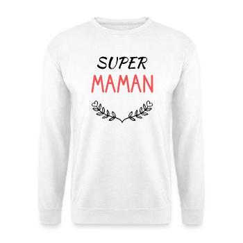 MAMIE - Sweat-shirt Unisexe - blanc - Devant