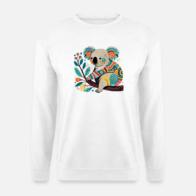 Koala - Unisex Pullover - Weiß