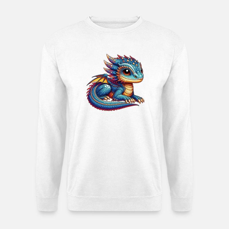 Dragon - Unisex Sweatshirt - white