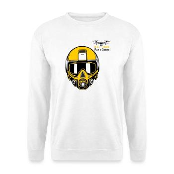 Drohnenpilot 3 - Unisex Pullover - Weiß - Vorne