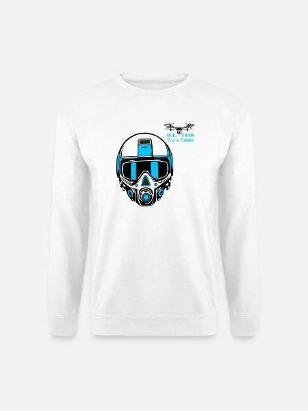 Drohnenpilot 2 - Unisex Pullover - Weiß