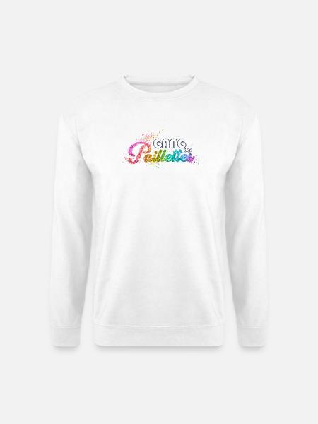 Glitter Gang The return of new design - Unisex Sweatshirt - white
