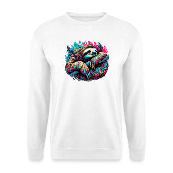 Paresse - Sweat-shirt Unisexe - blanc - Devant