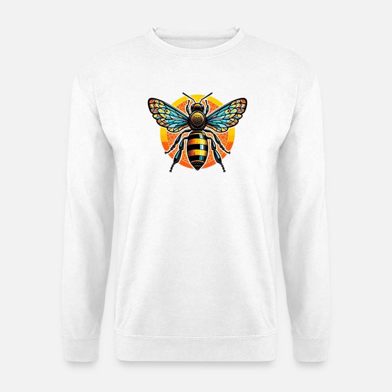 Bee - Unisex Sweatshirt - white