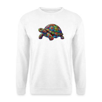 Tortue - Sweat-shirt Unisexe - blanc - Devant