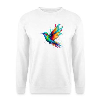 Colibri - Sweat-shirt Unisexe - blanc - Devant