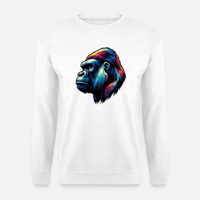Gorilla - Unisex Sweatshirt - white