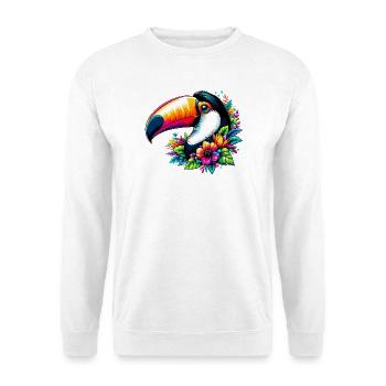 Tukan - Unisex Pullover - Weiß - Vorne