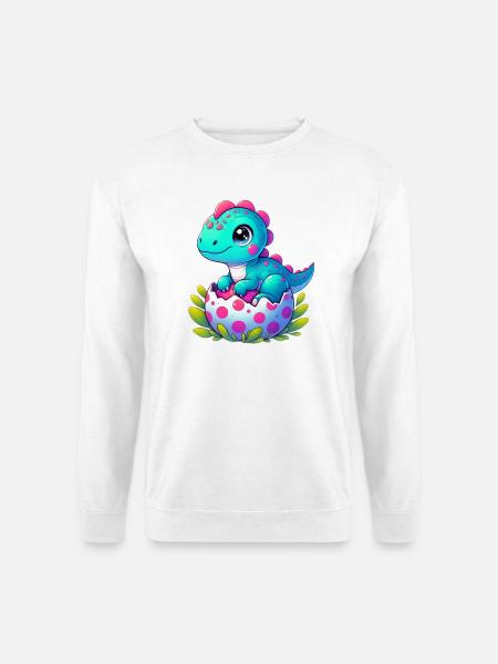 Dinosaur - Unisex Sweatshirt - white