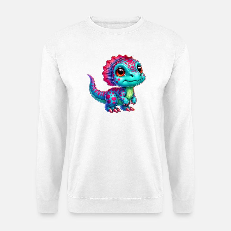 Dinosaurier - Unisex Pullover - Weiß