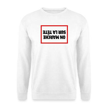 farmer, farmer, farmer, peasant - Unisex Sweatshirt - white - Front