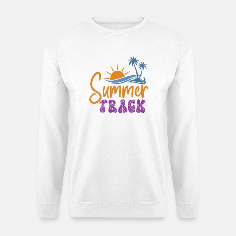 Sommerstrecke - Unisex Pullover - Weiß