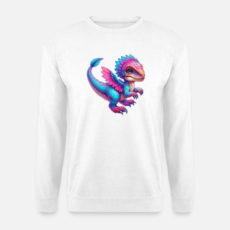 Dinosaur - Unisex Sweatshirt - white