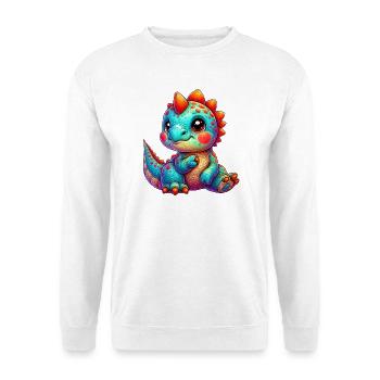 Dinosaur - Unisex Sweatshirt - white - Front