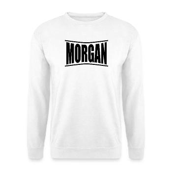 T-Shirt Morgan T-Shirt Geschenkidee - Unisex Pullover - Weiß - Vorne