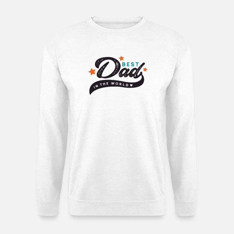 Bester Vater der Welt - Unisex Pullover - Weiß