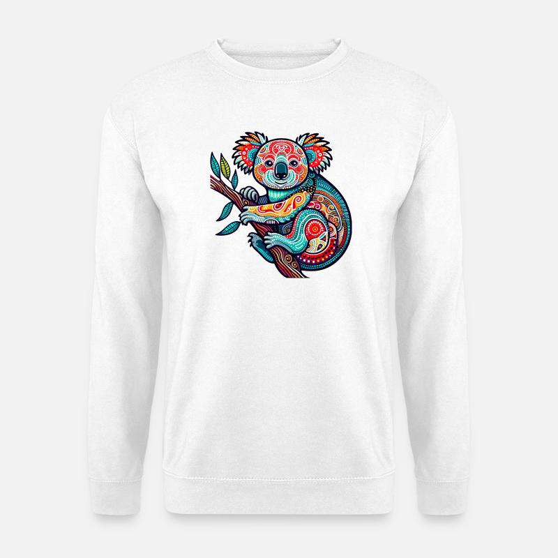 Koala - Unisex Pullover - Weiß