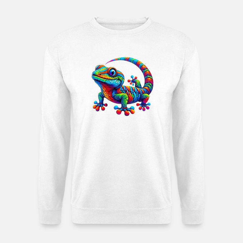 Gecko - Unisex Sweatshirt - white