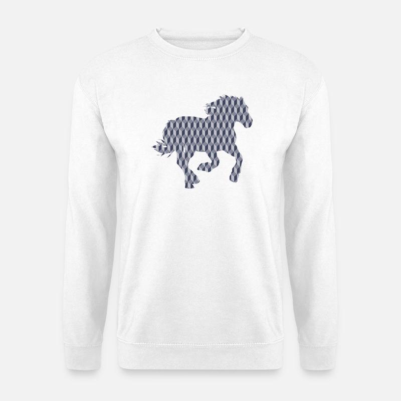 PFERD - Unisex Pullover - Weiß