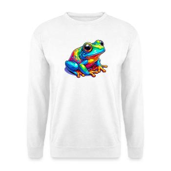 Frog - Unisex Sweatshirt - white - Front