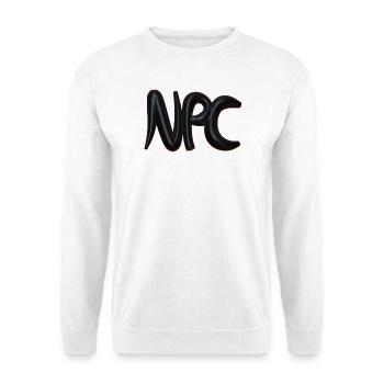 Npc Abstrakte Balloon Kunst - Unisex Pullover - Weiß - Vorne