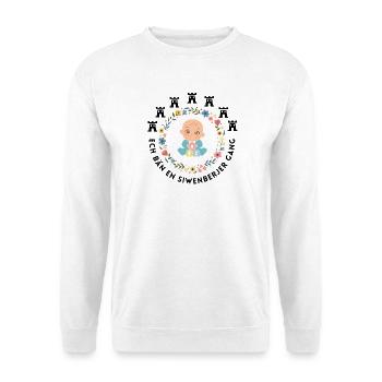 Siebenbürgen Kinder Design "Siwenberjer Gang" - Unisex Pullover - Weiß - Vorne