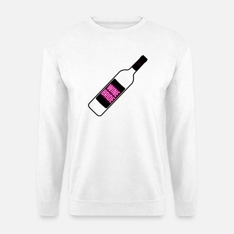 WINE BRIDE - Unisex Pullover - Weiß