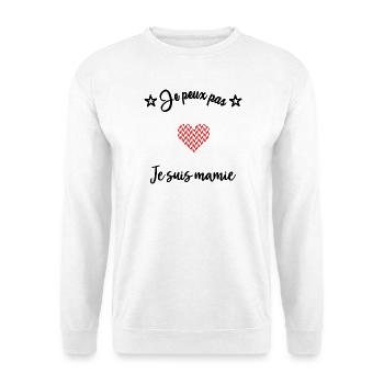 OMA. MUTTERTAG. ALLES GUTE ZUM OMA-TAG. ICH LIEBE DICH - Unisex Pullover - Weiß - Vorne