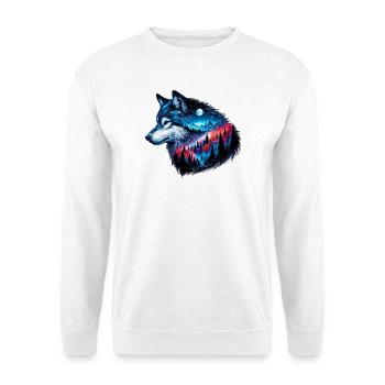 Wolf - Unisex Sweatshirt - white - Front