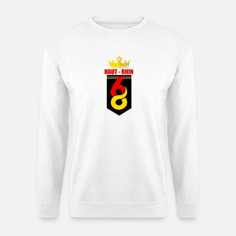Haut-Rhin - Unisex Pullover - Weiß