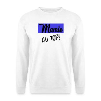 OMA. MUTTERTAG. ALLES GUTE ZUM OMA-TAG. ICH LIEBE DICH - Unisex Pullover - Weiß - Vorne