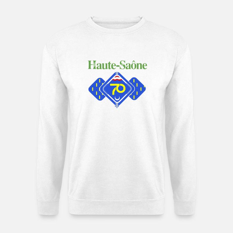Haute-Saône - Unisex Pullover - Weiß