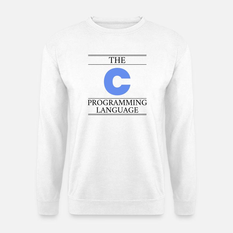 Le langage de programmation C - Sweat-shirt Unisexe - blanc