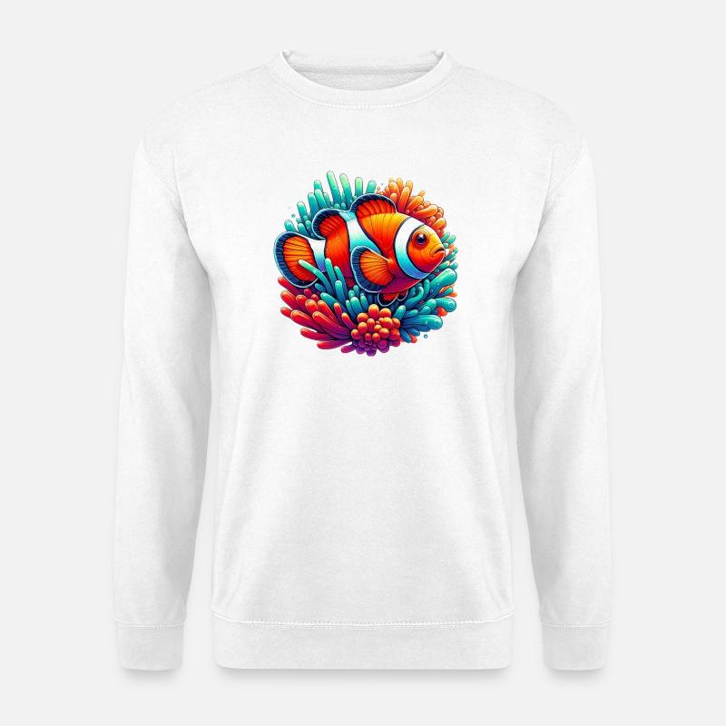 Clownfish - Unisex Sweatshirt - white