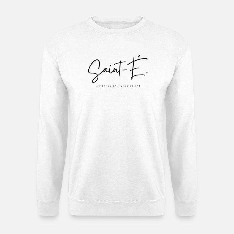 Saint-Étienne - Geschenk - Hollywood - Unisex Pullover - Weiß
