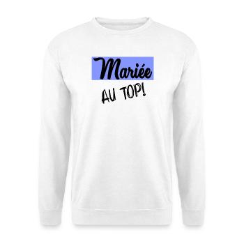MARIEE. FUTURE MARIEE. EVJF. TEAM. TEAM MARIEE - Sweat-shirt Unisexe - blanc - Devant