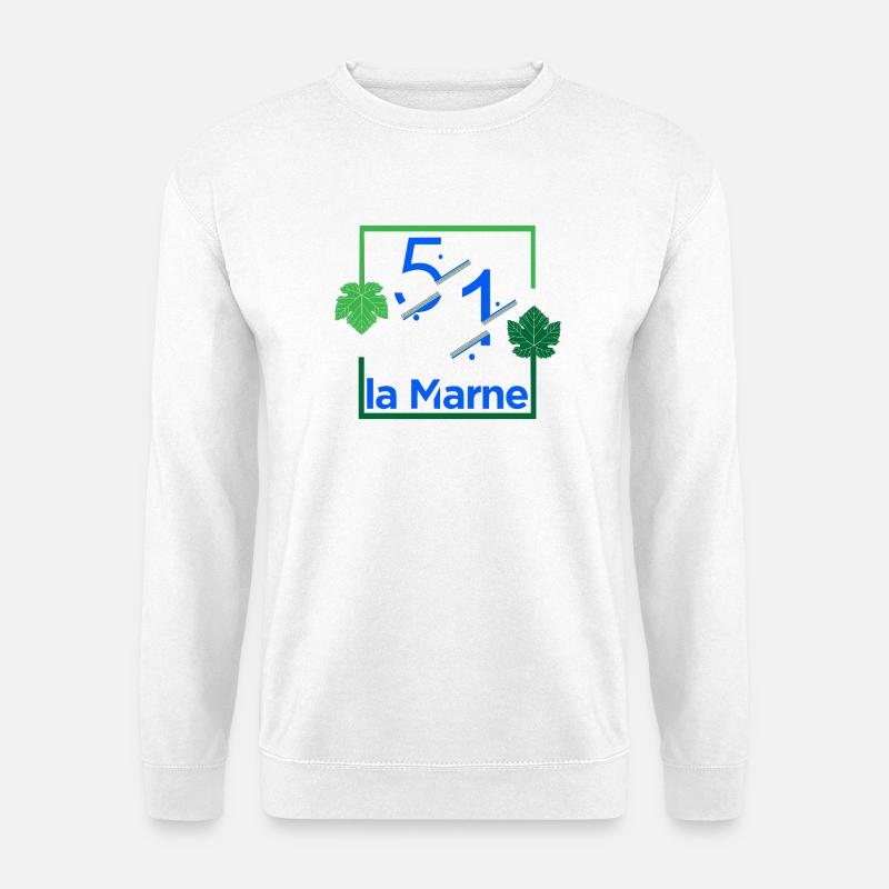 Die Marne - Unisex Pullover - Weiß