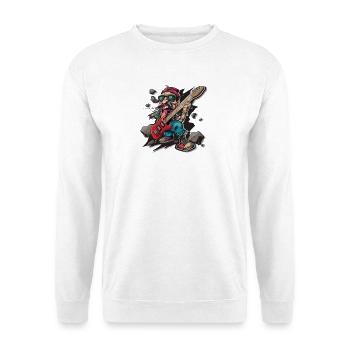 Rock - Rock and Roll - Unisex Sweatshirt - white - Front
