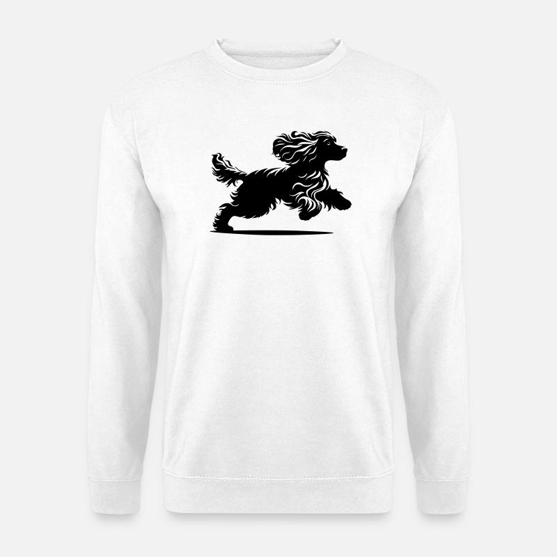 Cocker Spaniel - Unisex Sweatshirt - white