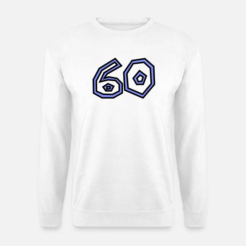 60 - Unisex Pullover - Weiß