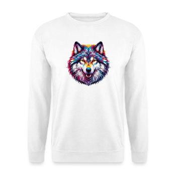 Wolf - Unisex Sweatshirt - white - Front
