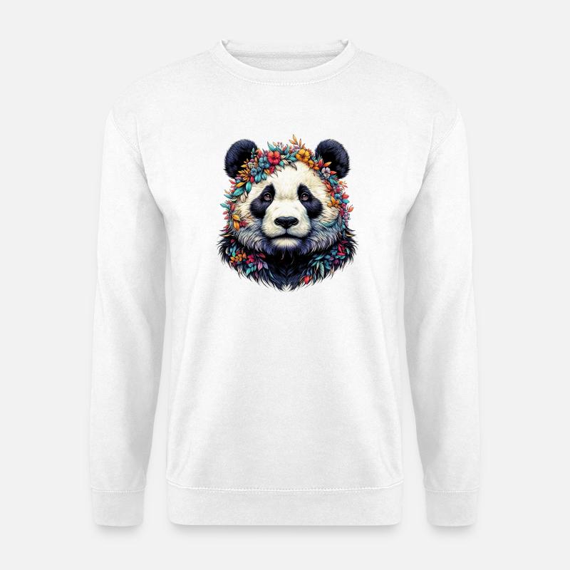Panda - Unisex Sweatshirt - white