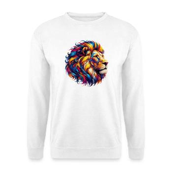 Lion - Unisex Sweatshirt - white - Front
